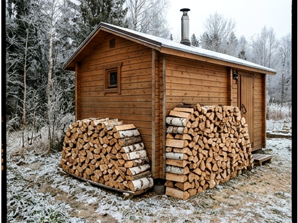укладка в дровник — Заречный переулок, 18Е, Петушки